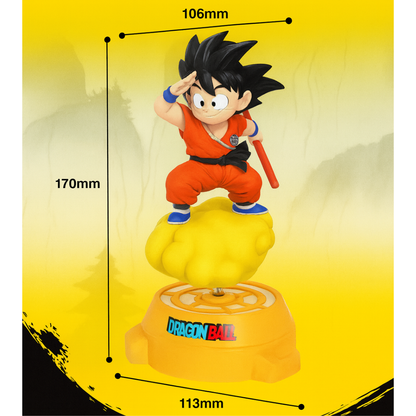 Dragon Ball Goku Rotating Night Light Anime LED Figure Lamp