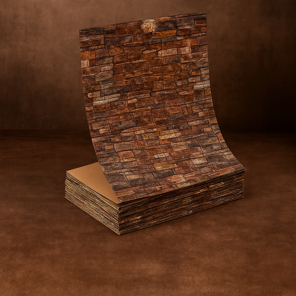 DIY Textured Wallpaper - Just Peel & Stick!