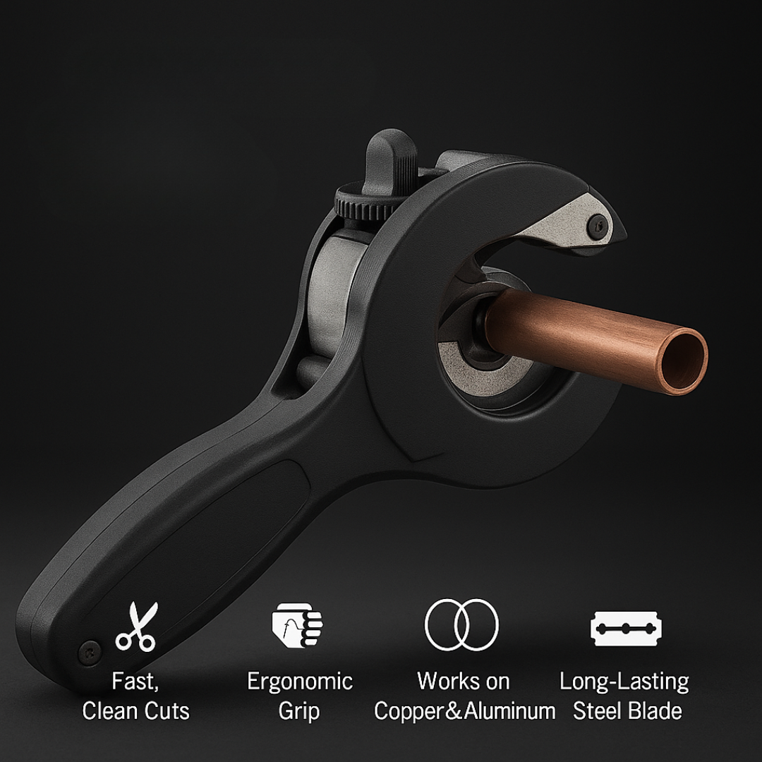 Universal Ratcheting Pipe Cutter 8–29mm Heavy-Duty Tool