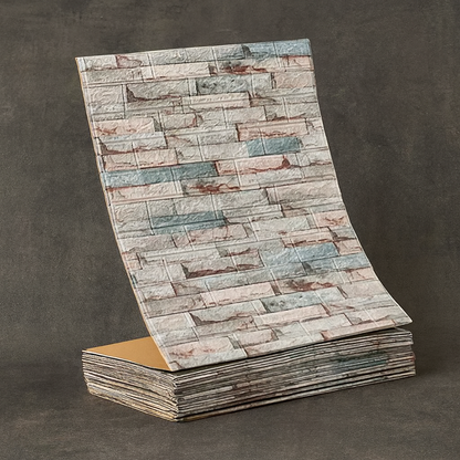 DIY Textured Wallpaper - Just Peel & Stick!