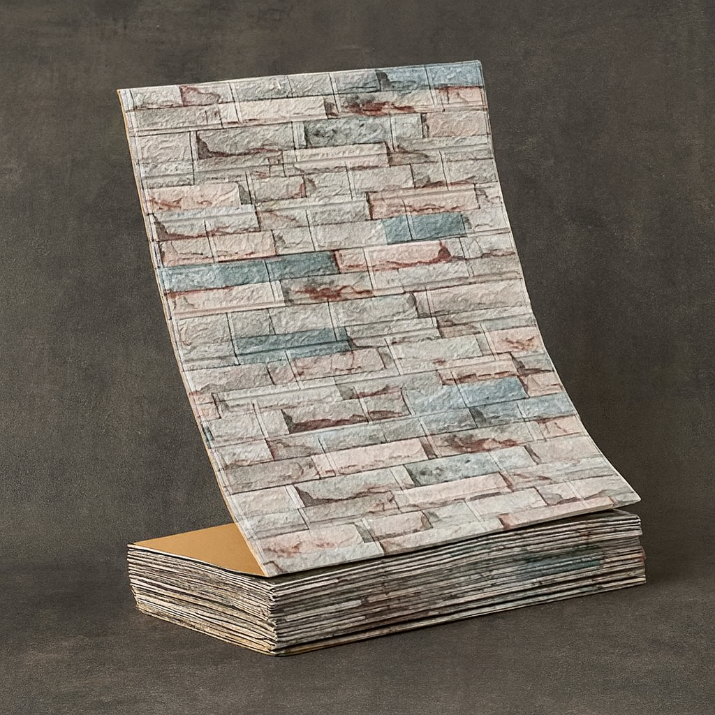 DIY Textured Wallpaper - Just Peel & Stick!