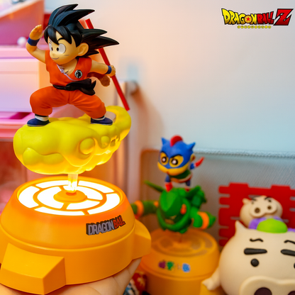 Dragon Ball Goku Rotating Night Light Anime LED Figure Lamp