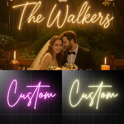 Custom LED Neon Name Sign