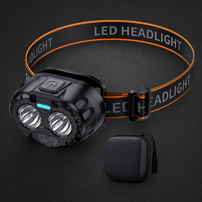 Hands-Free Waterproof LED Headlamp Light