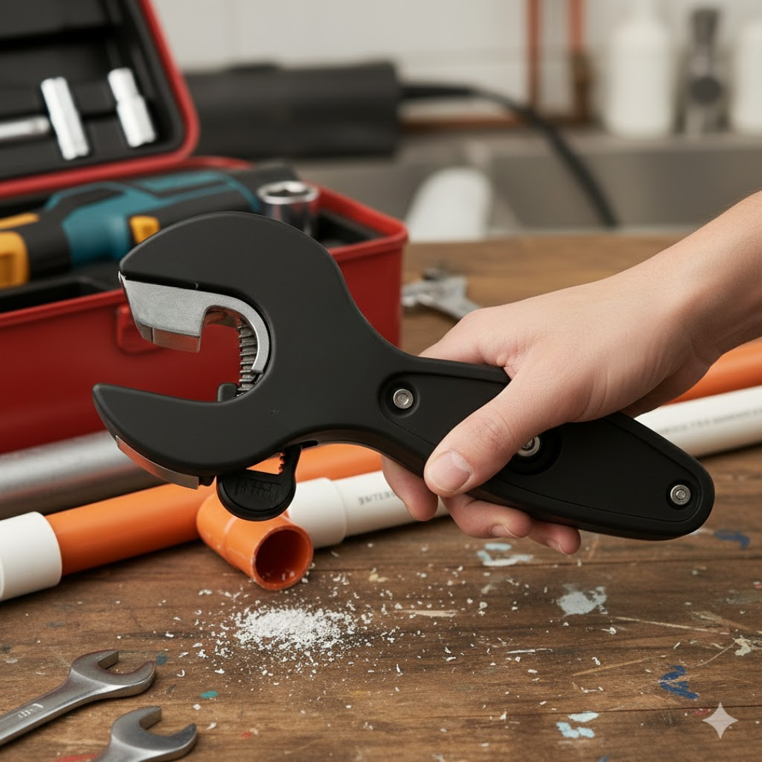 Universal Ratcheting Pipe Cutter 8–29mm Heavy-Duty Tool