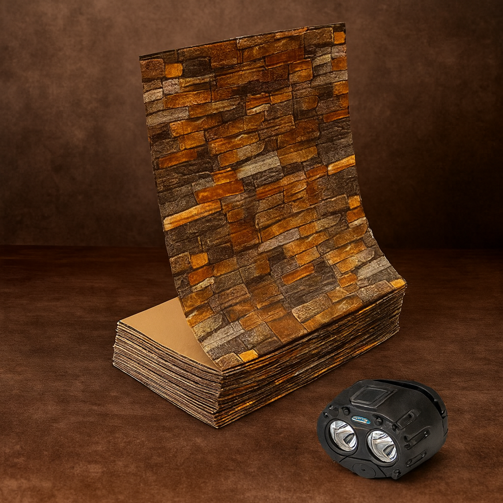 DIY Textured Wallpaper - Just Peel & Stick!