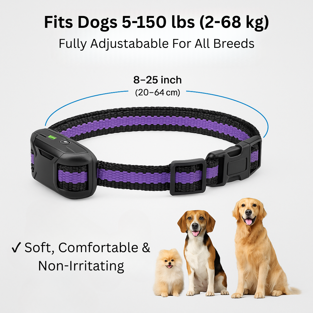 Waterproof Long-Range Dog Training Collar – Safe & Effective