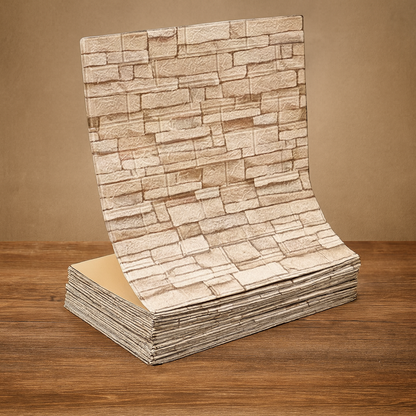 DIY Textured Wallpaper - Just Peel & Stick!