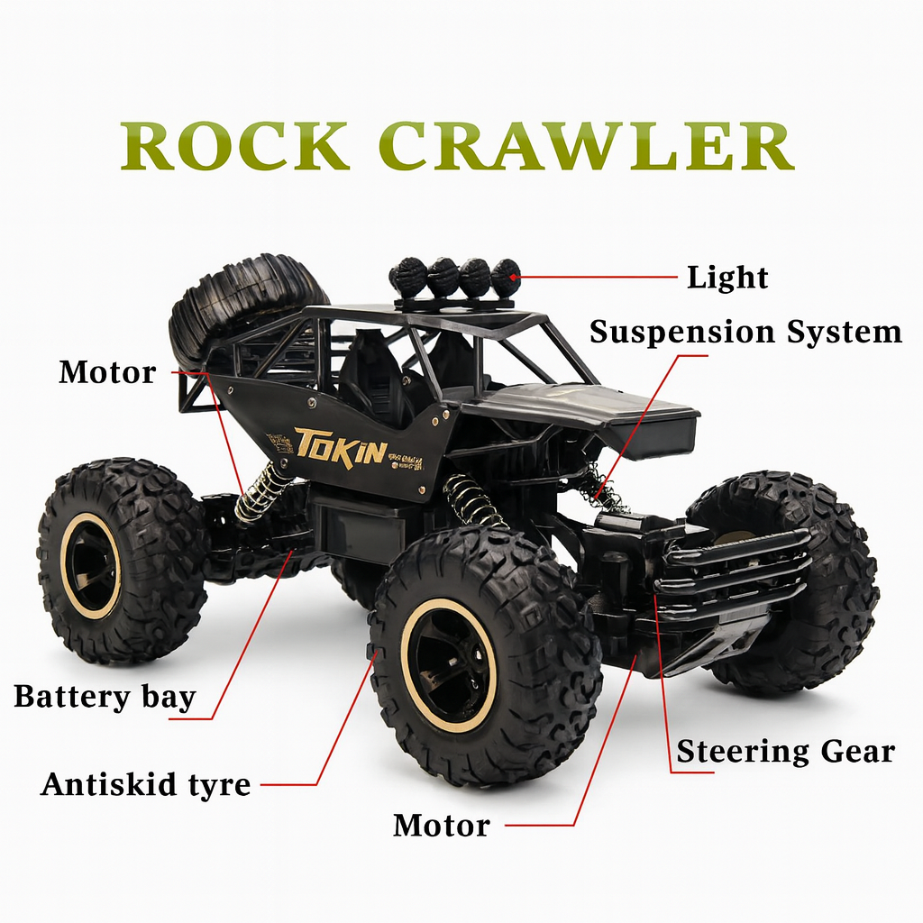 1:12 / 1:16 4WD RC Off-Road Car High-Speed Remote Control Truck