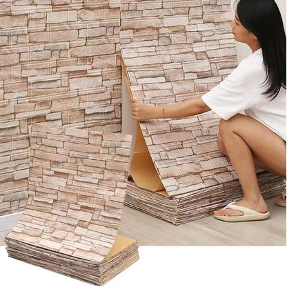 DIY Textured Wallpaper - Just Peel & Stick!