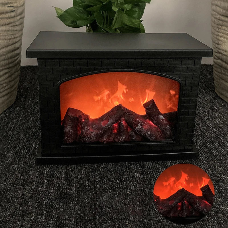 Charcoal Flame Light Effortless Cozy Luxe