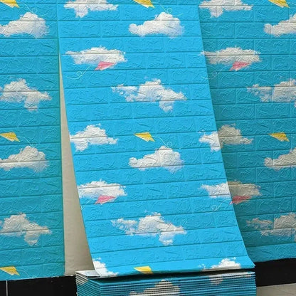 DIY Textured Wallpaper - Just Peel & Stick!