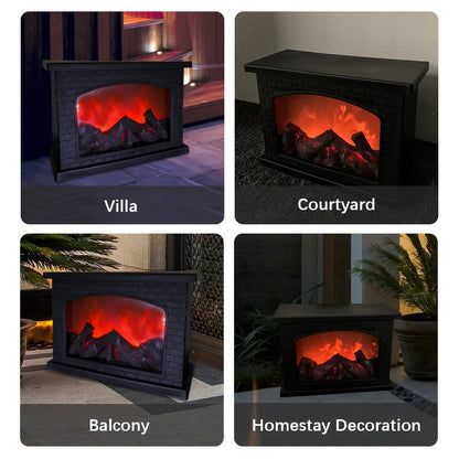 Charcoal Flame Light Effortless Cozy Luxe