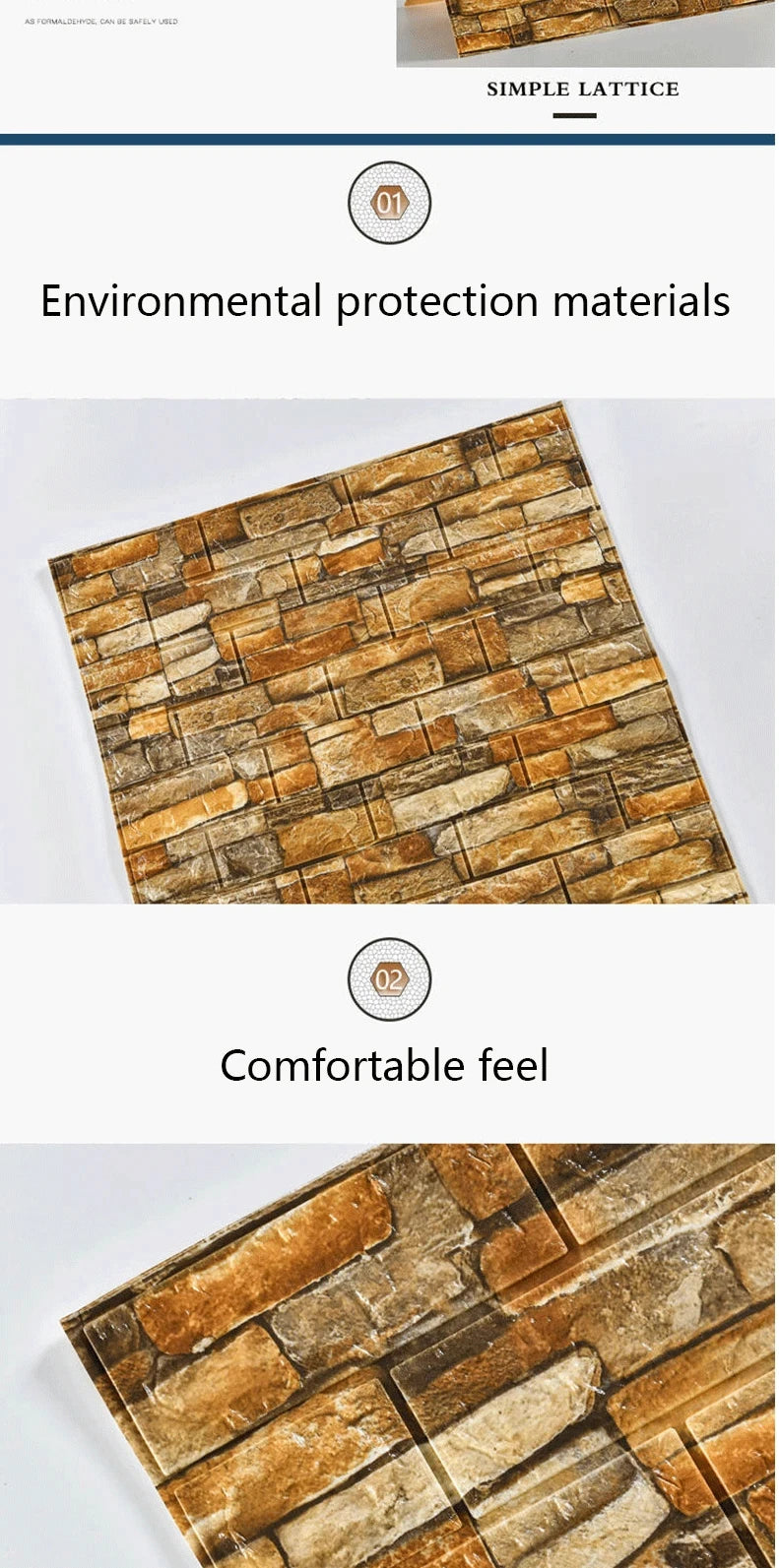 DIY Textured Wallpaper - Just Peel & Stick!