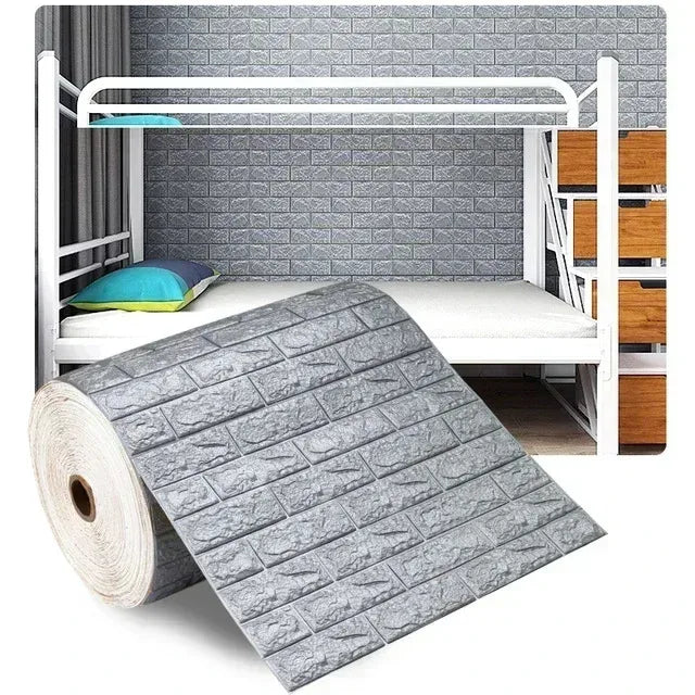 DIY Textured Wallpaper - Just Peel & Stick!