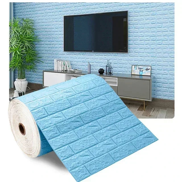 DIY Textured Wallpaper - Just Peel & Stick!