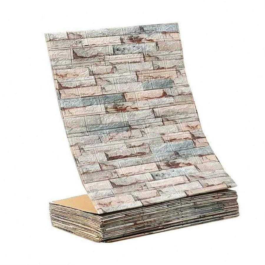 DIY Textured Wallpaper - Just Peel & Stick!