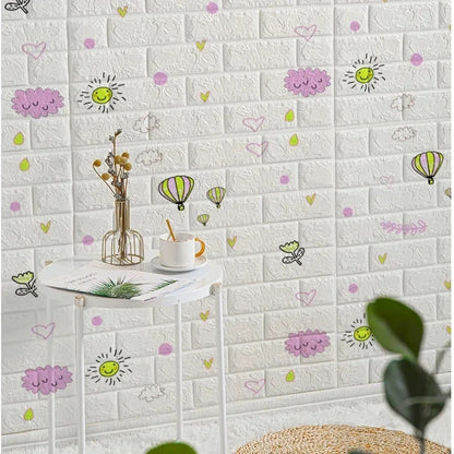 DIY Textured Wallpaper - Just Peel & Stick!