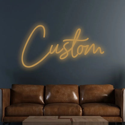 Custom LED Neon Name Sign