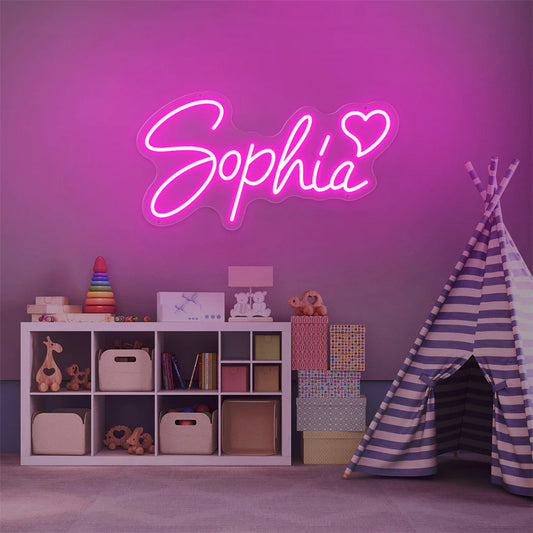 Custom LED Neon Name Sign