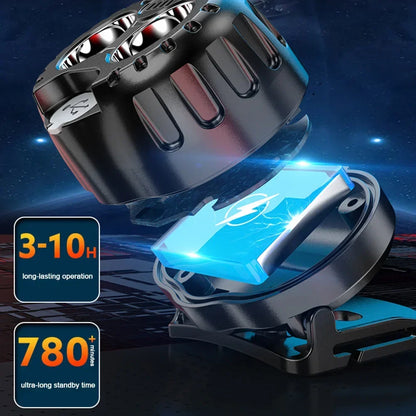 Hands-Free Waterproof LED Headlamp Light