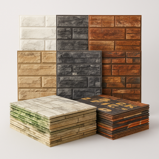 DIY Textured Wallpaper - Just Peel & Stick!