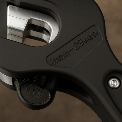 Universal Ratcheting Pipe Cutter 8–29mm Heavy-Duty Tool