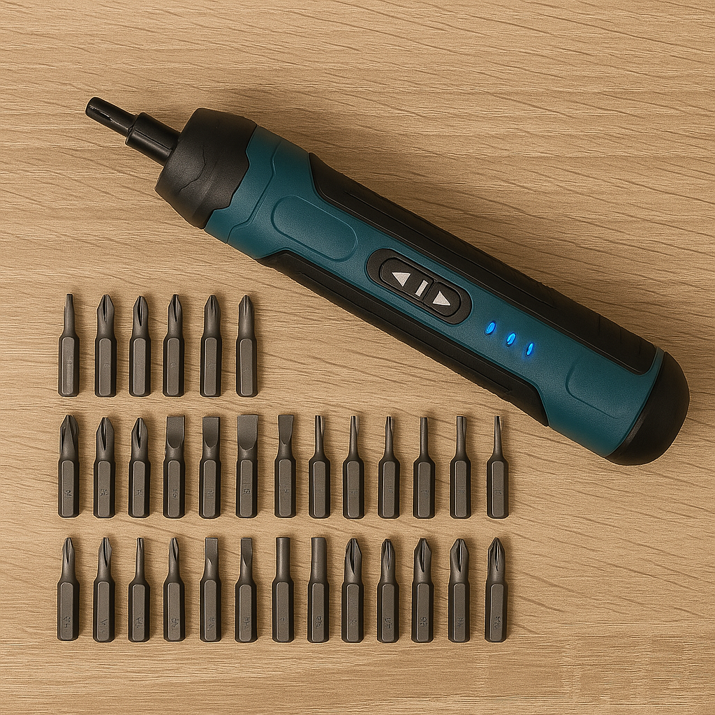 Mini Cordless Electric Screwdriver Rechargeable & Powerful